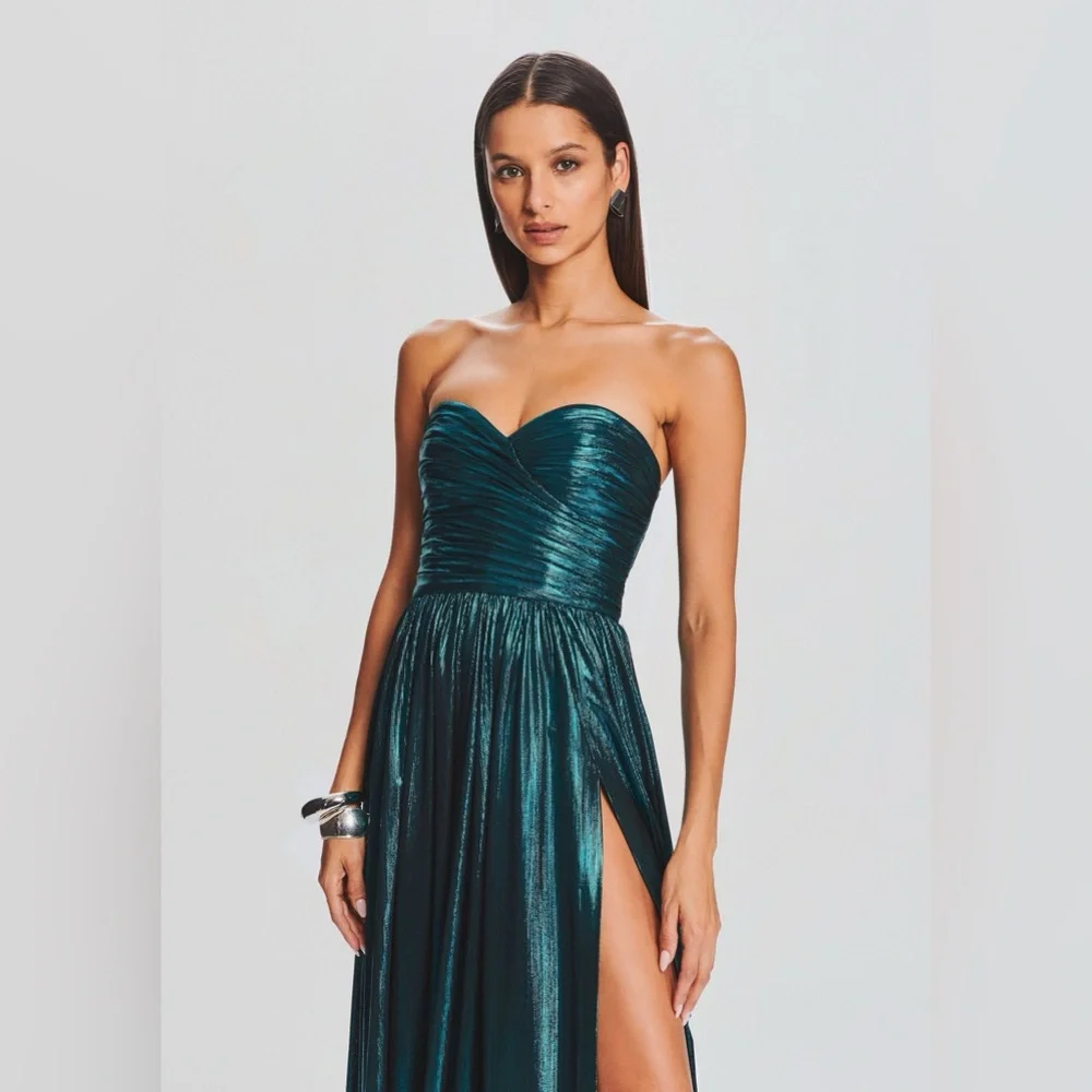 Retrofete Ezri Dress - Aquamarine, Size XXS - Picture 4 of 5
